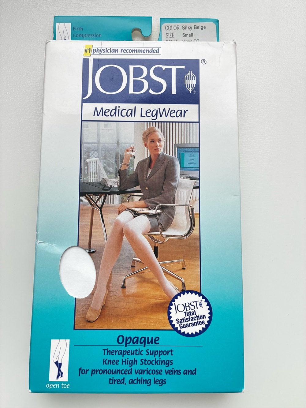 JOBST Knee Highs OT Small Firm 
Compression 20-30 Beige Opaque